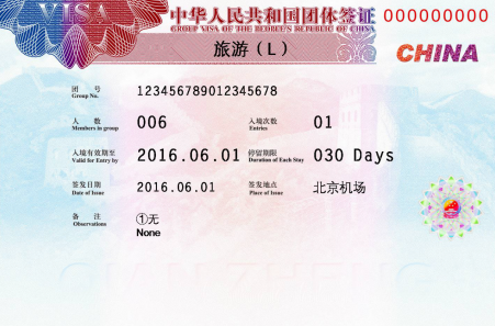 新版外国人签证长什么样子(图2)